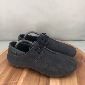 Merrell Mens Jungle Ayers Black Canvas Lace Up Casual Shoes Size 10.5